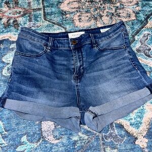 PacSun Women's Dark Blue Jean Shorts